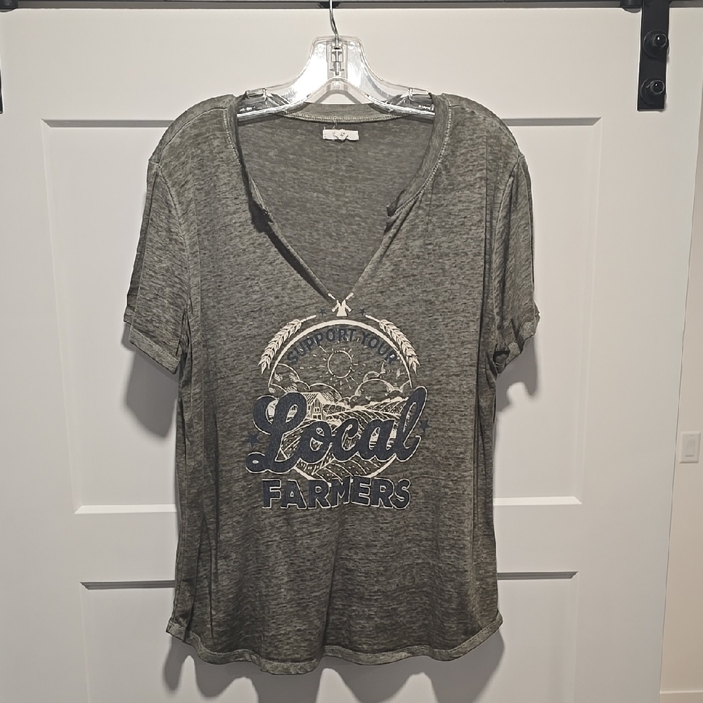 Maurices Green Graphic Relaxed T-Shirt